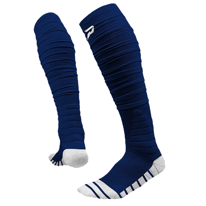 Phenom Elite 'Quantum Knit' Extra Long Padded Scrunch Socks - Team Colors