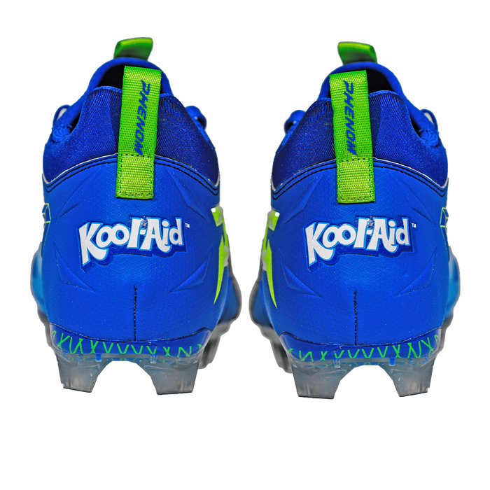 Kool-Aid 'Great Bluedini' Football Cleats - Quantum Speed by Phenom Elite