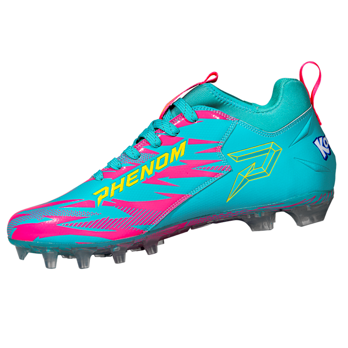 Kool-Aid 'Sharkleberry Fin' Football Cleats - Quantum Speed by Phenom Elite