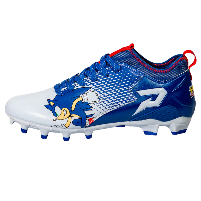 Sonic the Hedgehog Football Cleats - Quantum Speed by Phenom Elite