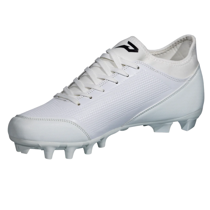 Velocity 3.0: Youth Football Cleats - White